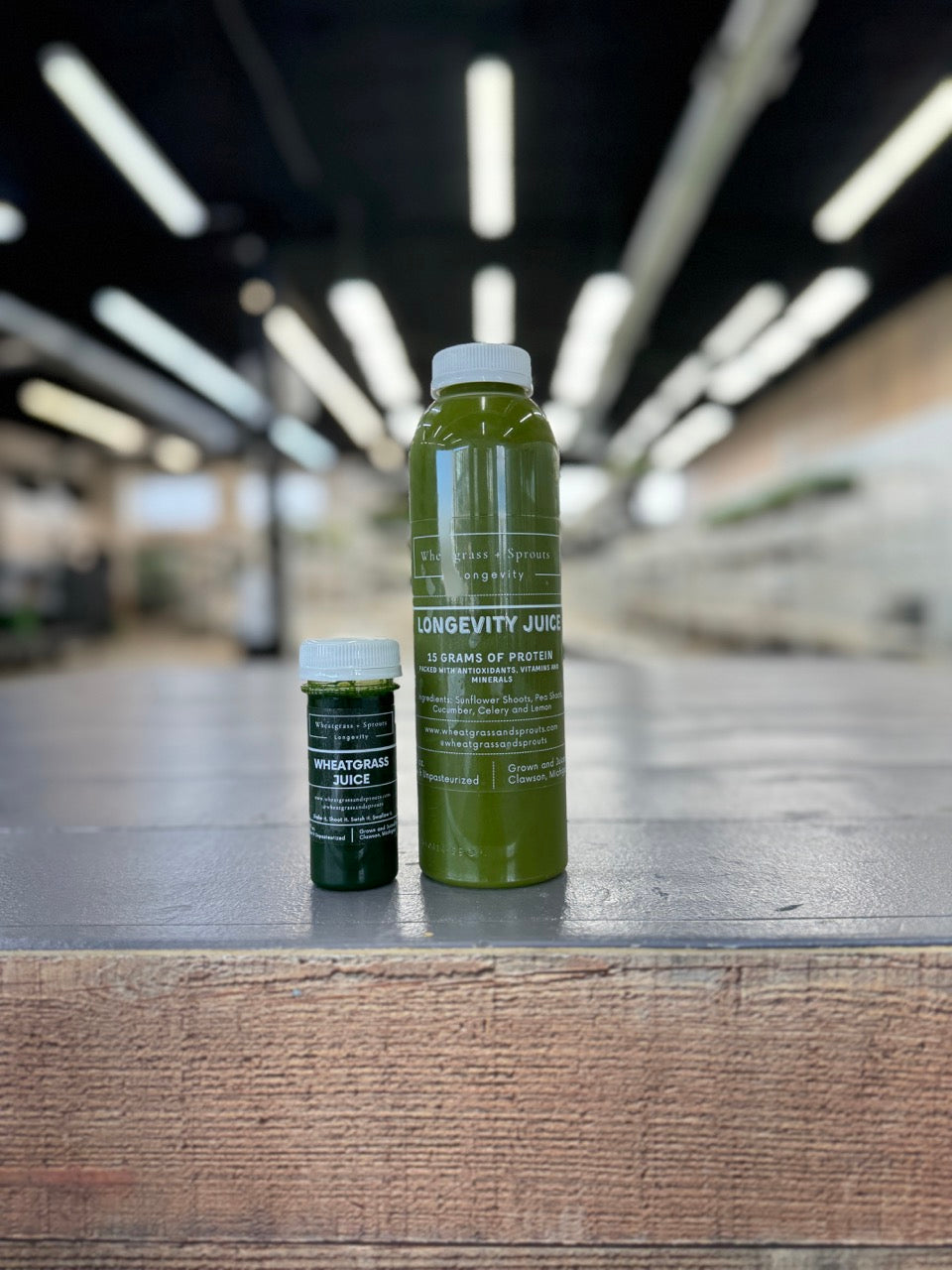 Wheatgrass + Longevity Juice Bundle